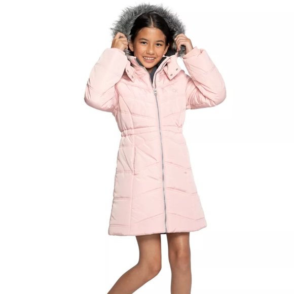 NWT: Calvin Klein Toddler/Little/Big Girls Aerial Pink Jacket